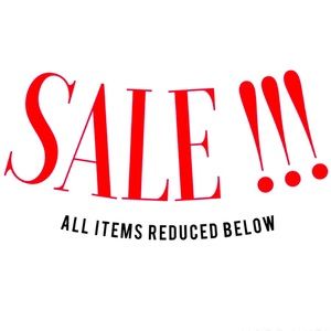 🎉🎉Everything REDUCED!!! 🎉🎉